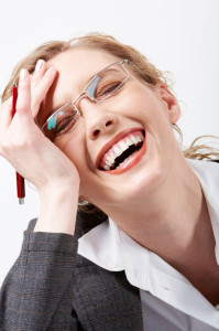 Woman Laughing