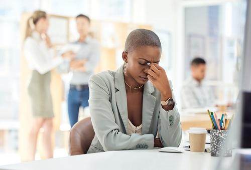 professional woman burnout